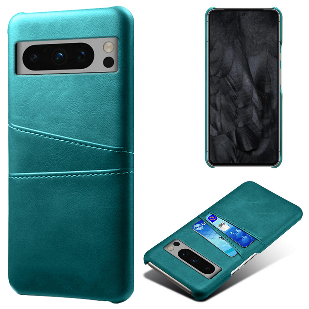 For Google Pixel 8 Pro Slim Case Card Slots PU+PC Phone Cover For Google Pixel 8 Pro Slim Case Card Slots PU+PC Phone Cover